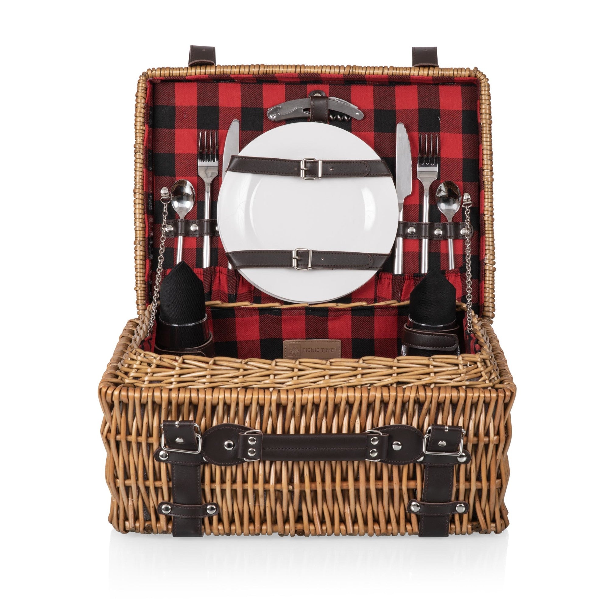 Red & Black Buffalo Plaid Pattern