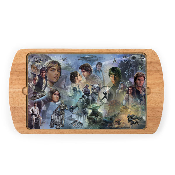 Star Wars - Billboard Glass Top Serving Tray-Picnic Time Family of Brands
