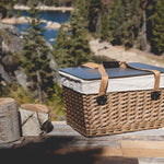 Canasta Grande Wicker Basket-Picnic Time Family of Brands