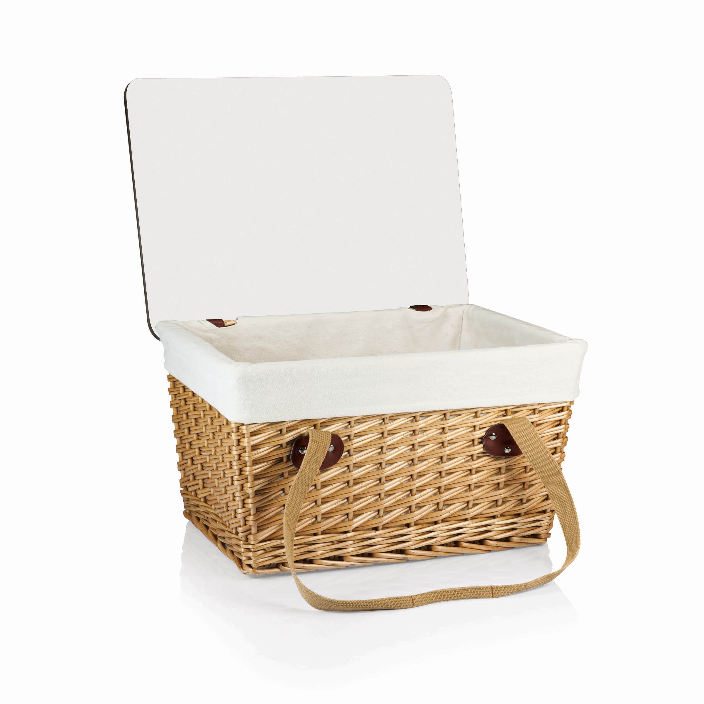 Canasta Grande Wicker Basket-Picnic Time Family of Brands
