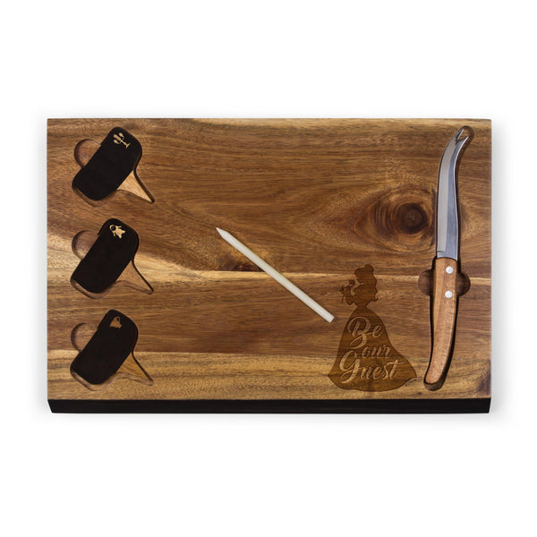 Beauty & the Beast - Delio Acacia Cheese Cutting Board & Tools Set-Picnic Time Family of Brands