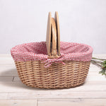 Red & White Gingham Pattern