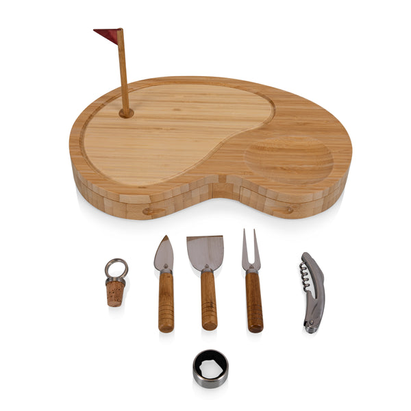 Sand Trap Golf Cheese Cutting Board & Tools Set-Picnic Time Family of Brands
