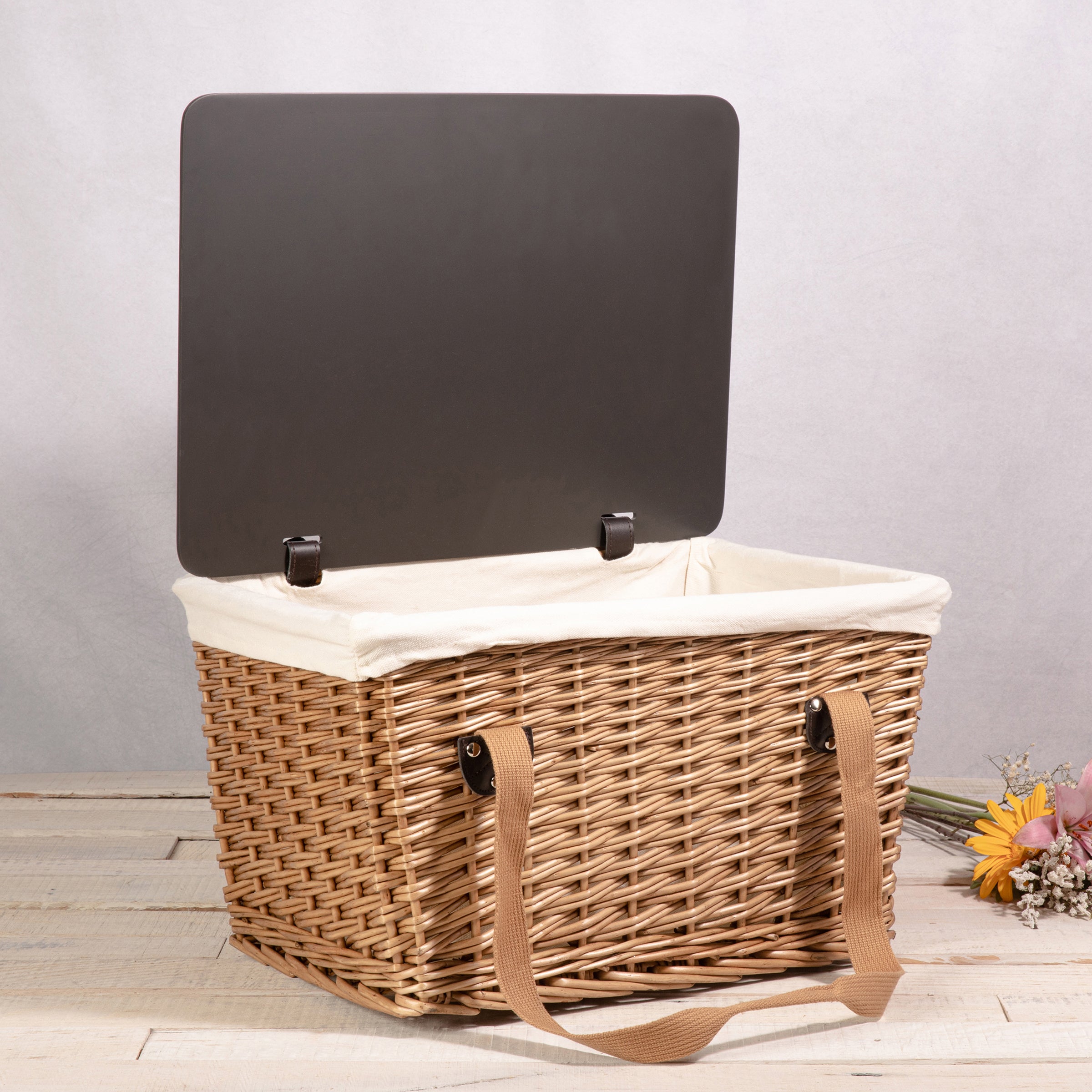 Canasta Wicker Basket-Picnic Time Family of Brands