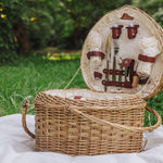 Heart Picnic Basket-Picnic Time Family of Brands