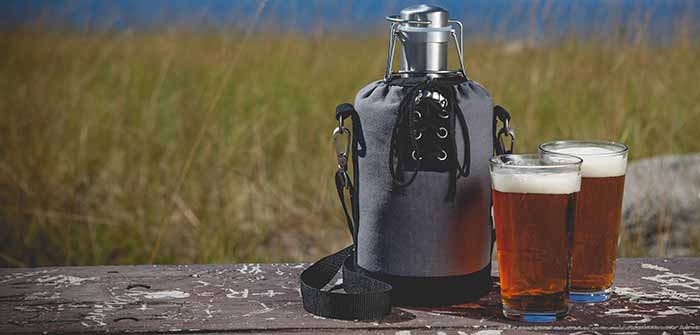 Insulated Growler Tote
