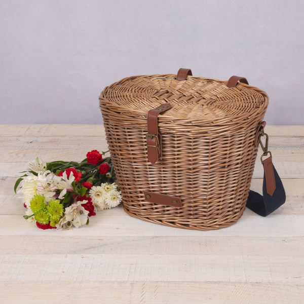 Cambridge Bicycle Basket-Picnic Time Family of Brands