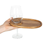 Wine Appetizer Plate Set Of 4-Picnic Time Family of Brands