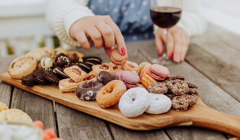 dessert charcuterie board