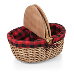 Red & Black Buffalo Plaid Pattern