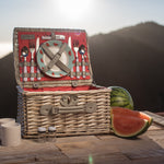 Watermelon Collection - Vista Blue with Red Watermelon Pattern
