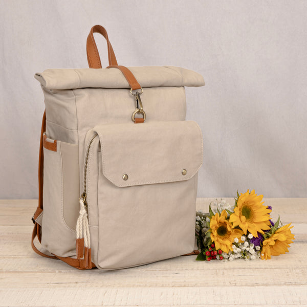 Carmel Roll Top Picnic Backpack Cooler-Picnic Time Family of Brands