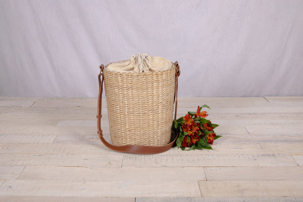 Palermo - Rush Insulated Bucket Tote with Leather Straps-Picnic Time Family of Brands