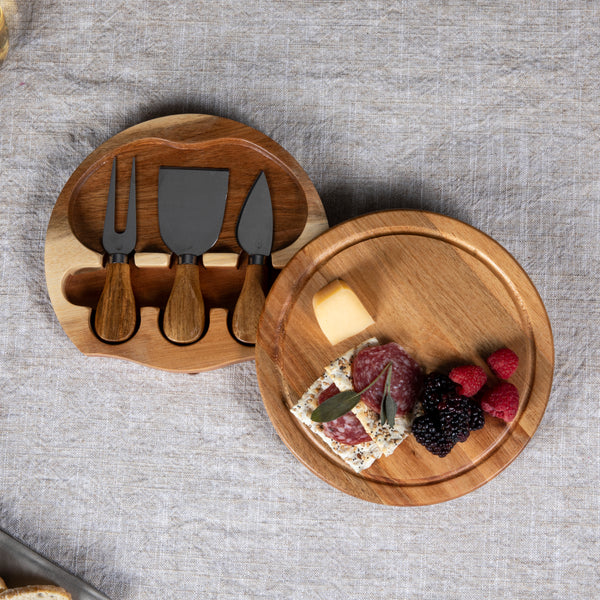 Acacia Brie Cheese Cutting Board & Tools Set-Picnic Time Family of Brands