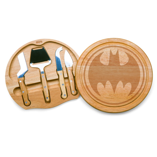 Batman Bat Signal - Circo Cheese Cutting Board & Tools Set-Picnic Time Family of Brands