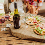 Wine Appetizer Plate Set Of 4-Picnic Time Family of Brands