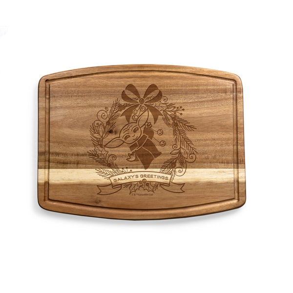 Mandalorian Grogu - Ovale Acacia Cutting Board-Picnic Time Family of Brands