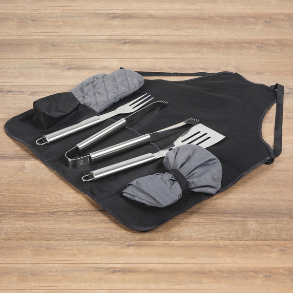 BBQ Apron Tote Pro Grill Set-Picnic Time Family of Brands
