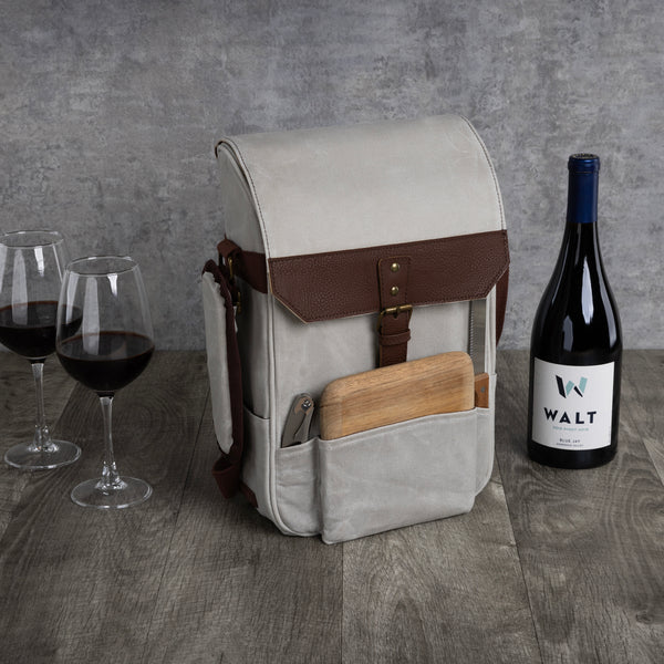 2 Bottle Insulated Wine & Cheese Cooler Tote-Picnic Time Family of Brands
