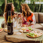 Wine Appetizer Plate Set Of 4-Picnic Time Family of Brands