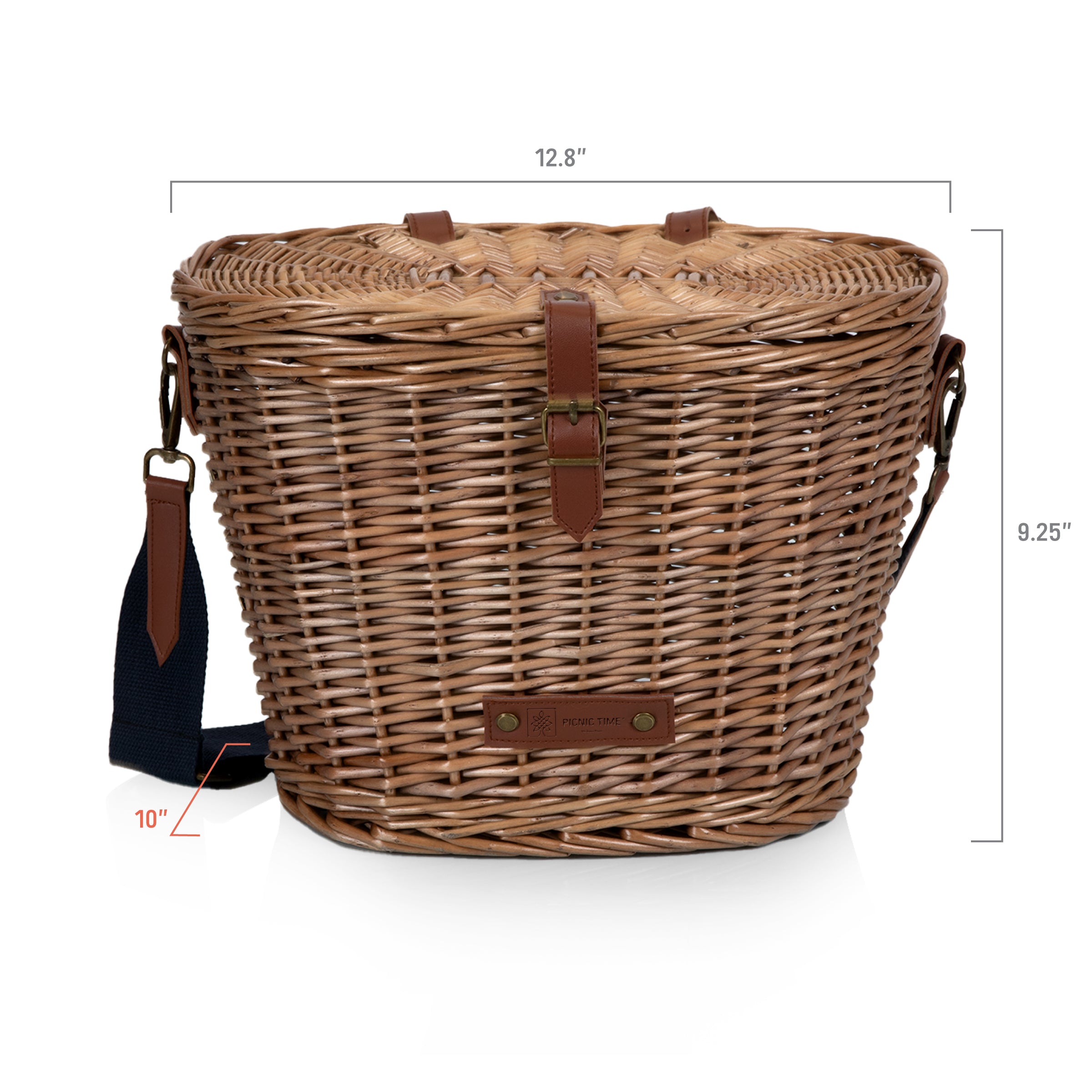 Cambridge Bicycle Basket-Picnic Time Family of Brands