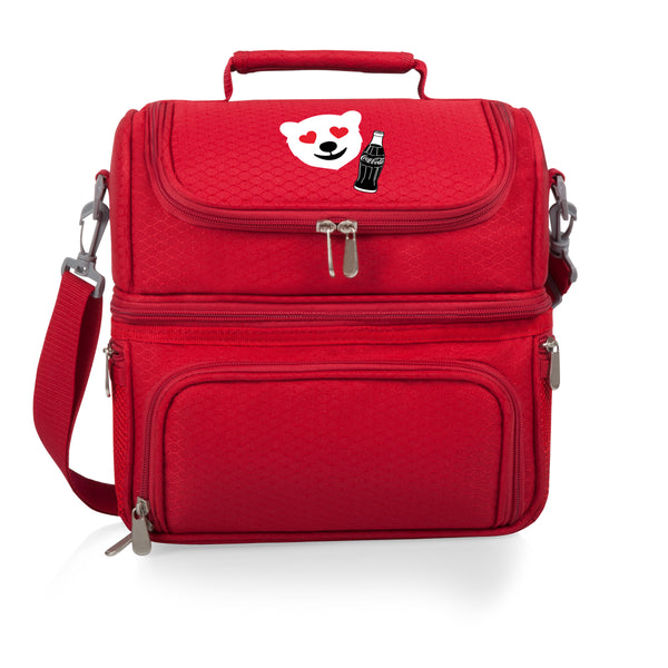 Coca-Cola Emoji - Pranzo Lunch Bag Cooler with Utensils-Picnic Time Family of Brands