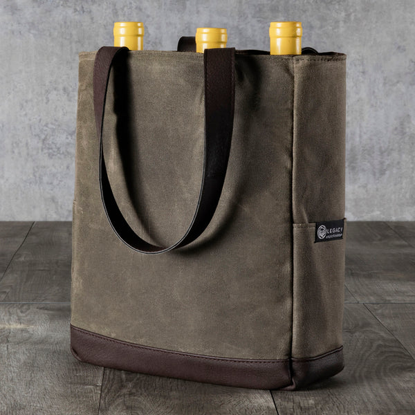 3 Bottle Insulated Wine Cooler Bag-Picnic Time Family of Brands