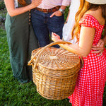 Heart Picnic Basket-Picnic Time Family of Brands