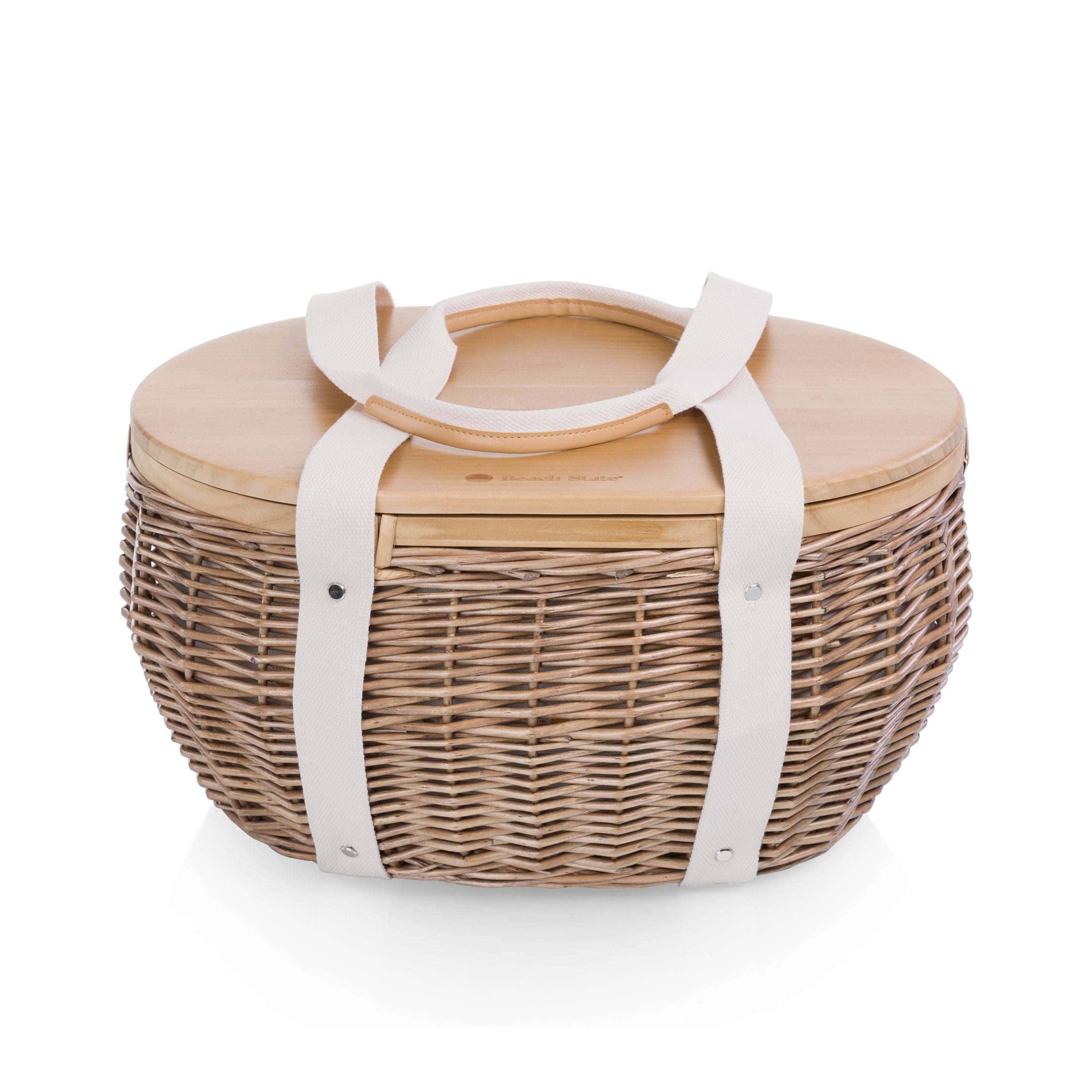Castaway Insulated Cooler Picnic Basket-Picnic Time Family of Brands