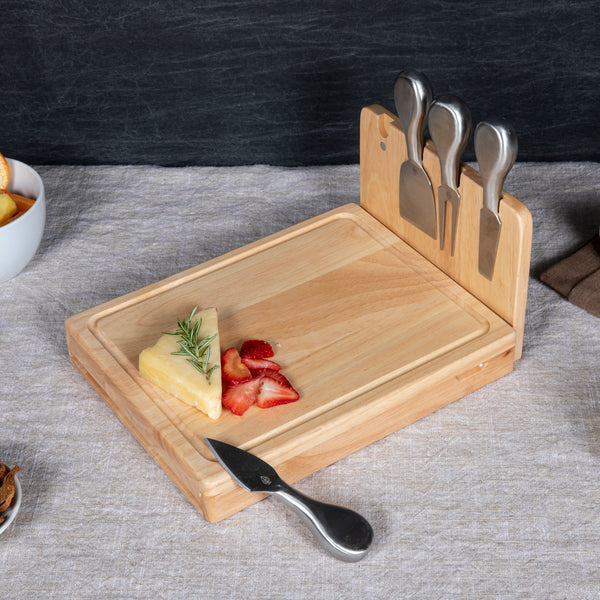 Asiago Cheese Cutting Board & Tools Set-Picnic Time Family of Brands
