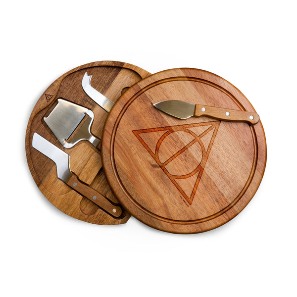 Harry Potter - Acacia Circo Cheese Cutting Board & Tools Set-Picnic Time Family of Brands