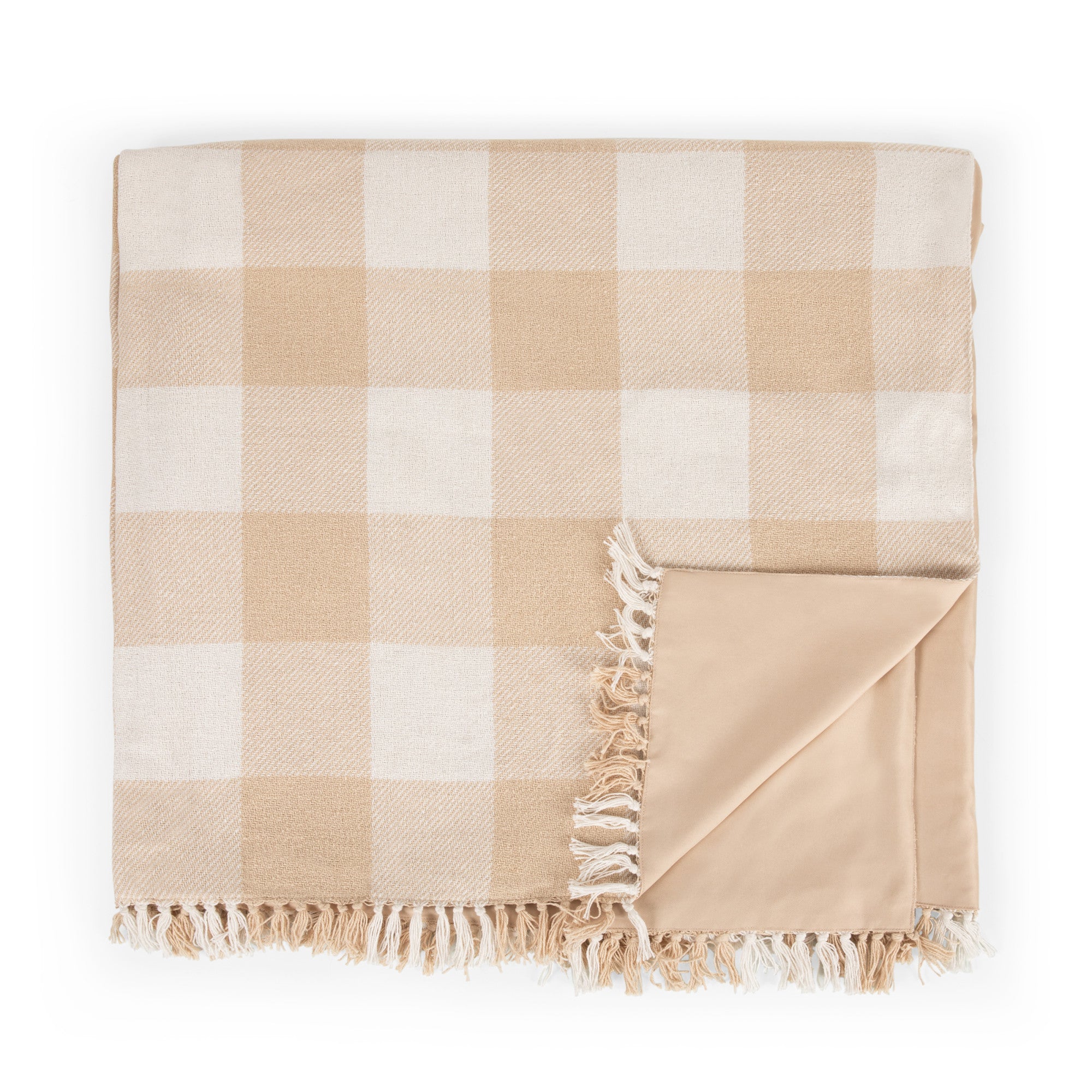 Beige Gingham