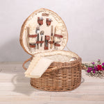 Heart Picnic Basket-Picnic Time Family of Brands